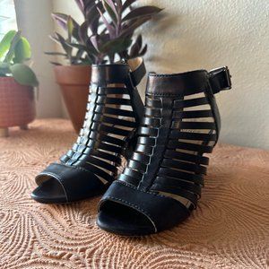 Navy Blue Vince Camuto Wedge Sandals Size 6